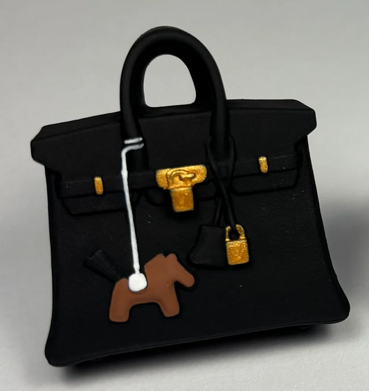 Mini Birkin Luxe™ – Black Gold