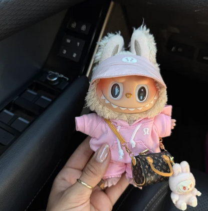 LABUBU – Alo Pink Sweatsuit Edition (Collector’s Vinyl Figure)